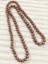 44" Long Edison Pearl Necklace