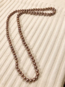 44" Long Edison Pearl Necklace