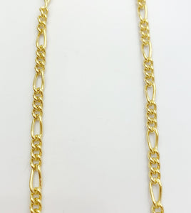 22” 14k Gold Filled Figaro Chain 3.0mm (S3831CLC)