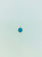 Imitation Turquoise Bezel Drop. 14KGF #400005SDSTQ