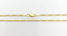 20” 14k Gold Filled Figaro Chain 1.5mm. (S2031CLC)