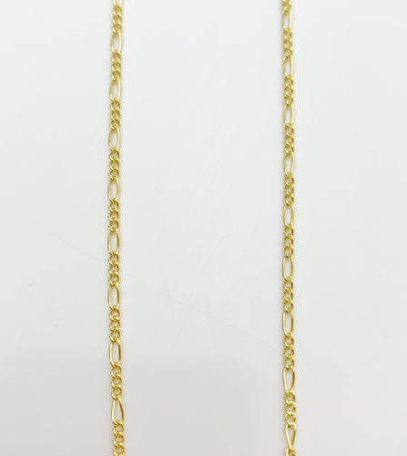 22” 14k Gold Filled Figaro Chain 1.5mm (S2031CLC-22)
