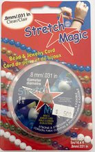 Clear 1mm/.8 mm 16ft Stretchy Bead and Jewelry Cord
