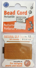 Cornelian Bead Cord - Perlseide