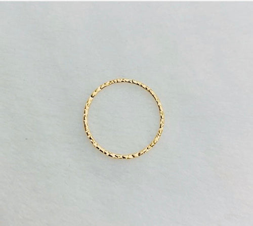 12mm Round Ring 14k Gold Filled