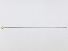 Eye Pins, 0.25''x3''  14k gold filled eye pins  325C-3.00 (14KGF)  Eye pin 0.25”X3”  24 gauge wire, 14k GF