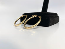 Glamorous Gold filled Oval Hoops 14k gold filled (14KGF) sku 090-C-OV-2