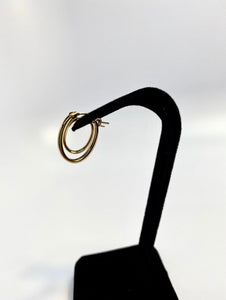 Stunning Oval Hoop Earrings 14K gold filled (14KGF) sku 099 C-OV 1