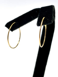 0.70x20.0mm Wire Beading Hoop, 14k gold filled. Made in USA. 4011804