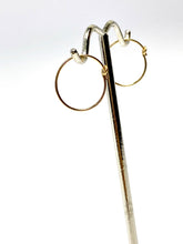 SKU.70x15.0mm Wire Beading Hoop,  14k gold filled. Made in USA. #4011802