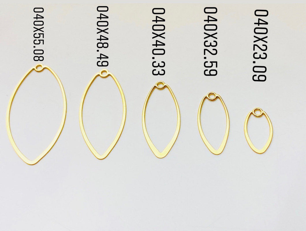 Gold Filled Tear Drop Finding