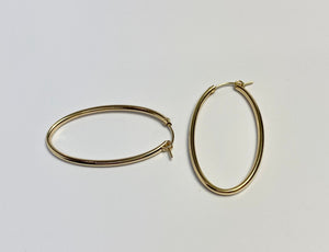 Oval Hoop, 14k gold filled, 090-C-OV-5 (14KG)