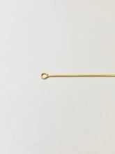 Eye Pins, 0.25''x3''  14k gold filled eye pins  325C-3.00 (14KGF)  Eye pin 0.25”X3”  24 gauge wire, 14k GF
