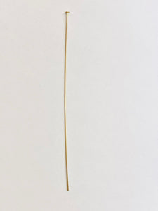 22ga Headpin, .025" x 3.00", 14K Gold Filled