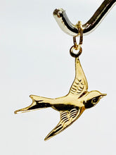 Gorgeous 0.71mm X 19mm 14K Gold filled Sparrow Finding/Charm sku #483-C