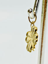 Glimmering 14k Gold Filled 4 Leaf Clover Findings sku #714-C