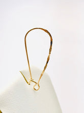 Beautiful 14KGF hammered textured ear wire , 14K gold filled , Sku #756-32 MM HMM TXT