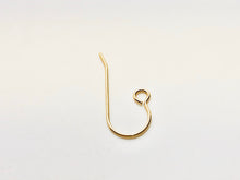 14KGF ear wire with large loop , 14K gold filled sku# 438-2C(027)