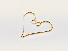 14KGF ear wire with large loop , 14K gold filled sku# 438-2C(027)