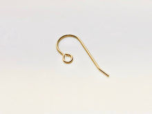 14KGF ear wire with large loop , 14K gold filled sku# 438-2C(027)