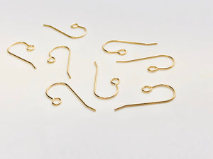 14KGF ear wire with large loop , 14K gold filled sku# 438-2C(027)