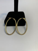 Oval Hoop Earrings sku 090-C-OV-4