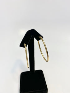 Oval Hoop Earrings sku 090-C-OV-4