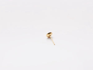 Beautiful 14KGF earring post , PADPST , Post , 14K gold filled , sku #935C-38D6PGC