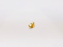 14KGF Ear clutch scallop , ear backing , 14K gold filled , Sku #50-3C