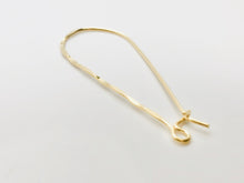 Beautiful 14KGF hammered ear wire , 14K gold filled , sku# 756-43 MM