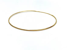 14KGF round bangle , 14K gold filled , Sku #MD BRC round