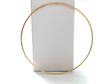 Beautiful 14KGF textured bangle , 14K gold filled wire , Sku # 040 MD BRC TXT