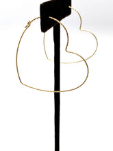 Lovely Sprinkle Heart Shaped Beading Hoop Earrings (14KGF) 14k gold filled sku 4011810HP1