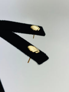 14K Gold Filled Clam Shells, 1.03mm X 6.69mm sku# 244-4 /0.9mm X 5.81mm sku# 595-4