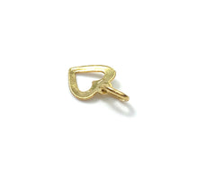 Beautiful 14KGF cut out heart charm , 14K gold filled , Sku # GF / CR6 / HT1