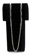 18” Sterling Silver 925 Figaro Chain , SKU #S2031CLC-18”