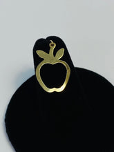Cute 0.8mm X 20mm Apple Shaped (14KGF) 14K gold filled Sku #396-C