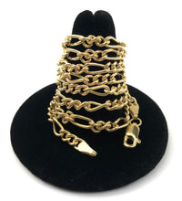Stunning 22inch 3.0mm 14kGF Figaro Chain Sku: S3831CLC