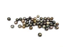 Faceted Gem Carved Tahitian Pearls, 100% Natural Colors, Tahitian Carved Pearls