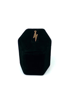 14KRGF Lightning Bolt Charm, 14K Rose Gold Charm