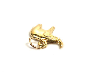 14KGF elephant charm , 14K gold filled , Sku #1171-C