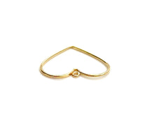 14k gold filled small heart , Sku#4500091999