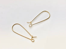 Stunning 14KGF ear wire , 14K gold filled , Sku 756-32