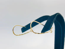 Beautiful 14KGF hammered textured ear wire , 14K gold filled , Sku #756-32 MM HMM TXT