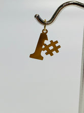 Bold 14k Gold Filled #1 Findings/Charms, 0.59mm X 14mm Sku 492-C