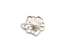 Sterling Silver Clover Flower Pendant , Sku#E81-C