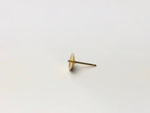 Beautiful 14KGF earring post , POST, 14K gold filled , sku#935C-38D7PGC
