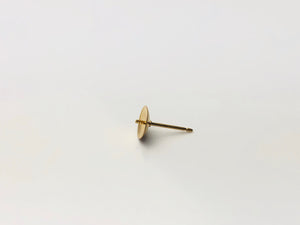 Beautiful 14KGF earring post , POST, 14K gold filled , sku#935C-38D7PGC