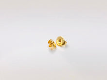 14KGF Ear clutch scallop , ear backing , 14K gold filled , Sku #50-3C