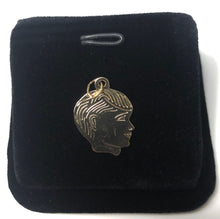 Engraved 14kGF Head Charm